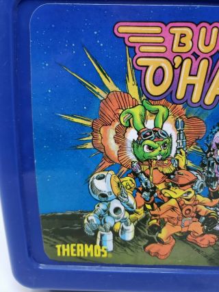 1991 THERMOS BRAND BUCKY O ' HARE LUNCHBOX (MISSING THERMOS) 3