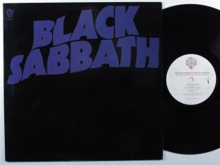 Black Sabbath Master Of Reality Warner Bros Lp Vg,