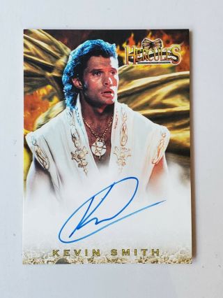 Hercules The Complete Journeys Kevin Smith As Ares Autograph Card A5