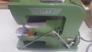 Vintage Elna Grass Hopper 1 Portable Sewing Machine.