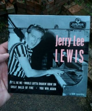 Rare 7 Inch Ep Pic Sleeve - Jerry Lee Lewis - It 