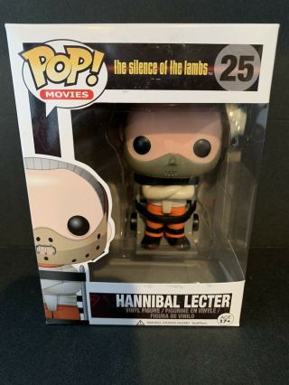 Funko Pop Hannibal Lecter 25 Silence Of The Lambs