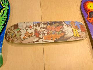 Vintage Skateboard Deal Deck Justin Girard Ill Little Pig 