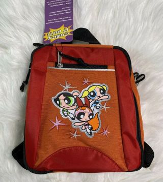 Nwt Rare Cartoon Network The Powerpuff Girls Orange Red Mini Backpack Locker Hot