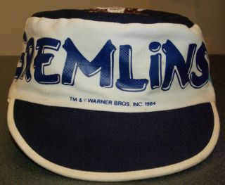 Vintage 1984 Gremlins Hat Cap Warner Brothers Gizmo Official Licensed