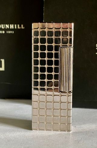 Vintage lighter Dunhill Rollagas Palladium Very Rare 2