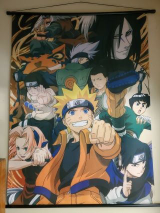 Anime Wall Scrolls - Set Of 3 Naruto.  Hack