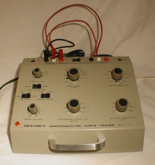 Vintage Heathkit It - 1121 Semiconductor Curve Tracer Transistor Tester
