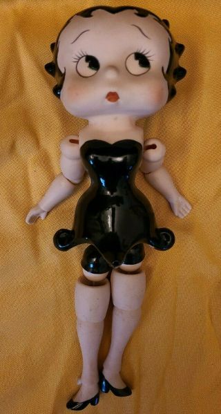 Vintage 1985 Vandor Betty Boop Movable Jointed Porcelain Doll