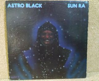 Sun Ra Astro Black Quad / Stereo Impulse As 9255 From 1973 Vinyl Record Ex