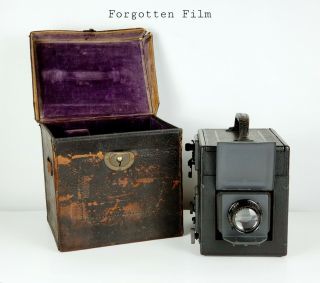 Antique Vtg R.  B.  Graflex Series B Kodak Revolving Back Camera,  Orig Case