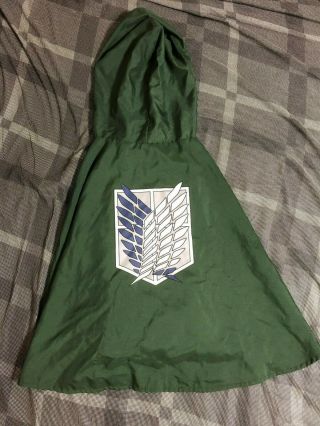 Universal Studios Japan Limited Attack On Titan Survey Corps Poncho