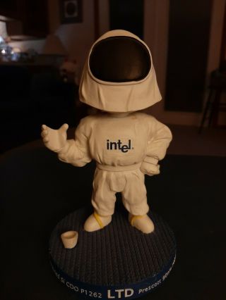 Rare Intel Bobblehead / Pen Holder – Moon Man – Prescott 90nm P121x – 2004