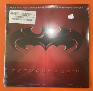Batman & Robin Soundtrack Vinyl Lp Rsd 2020 Record Store Day Exclusive Color