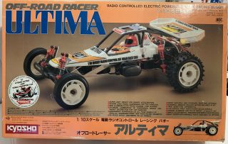 Vintage Kyosho Ultima 1986 Kit 3115 1/10 Off Road Racer Buggy Rc Please Read