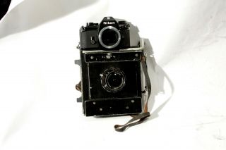 Vintage Homemade Wide Angle 4x5 View Camera With 47 5.  6 Angulon