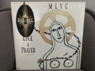Madonna - Like A Prayer Us 6 Track Maxi Single 12 " Vinyl With Sticker