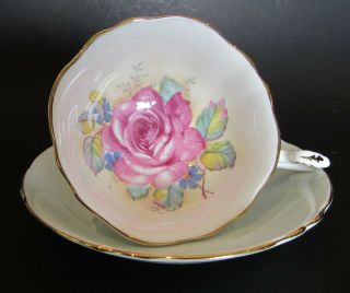 Vintage Paragon Double Warrant Fine Bone China Teacup And Saucer Made In England