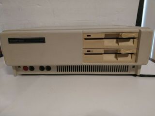 Vintage Tandy 1000 SX Personal Computer Model 25 - 1051 Powers On w 3