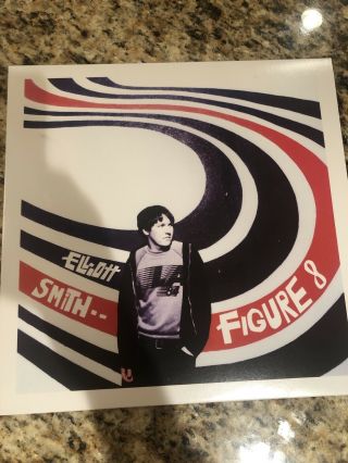 Elliott Smith - Figure 8 (2017 Reissue,  Clear And White Vinyl,  Limited)