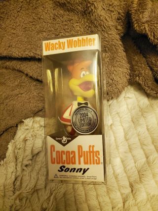 Cocoa Puffs Sonny - Funko Wacky Wobbler,  General Mills Bobblehead,
