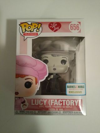 Lucy Factory I Love Lucy Funko Pop 655 Lucille Ball Barnes And Noble Exclusive.