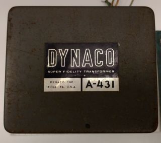 Dynaco A - 431 Output Transformer - Vintage