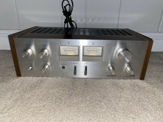 Pioneer SA - 6700 Stereo Integrated Amplifier Vintage Silver - face 2