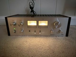 Pioneer SA - 6700 Stereo Integrated Amplifier Vintage Silver - face 3
