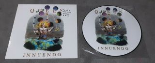 Queen - Innuendo - Very Rare 12 " Vinyl Picture Disc Lp With Sleeve Freddie