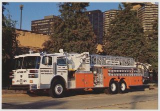Sutphen Aerial Truck,  Baltimore City Fire Department,  Maryland