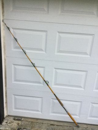 Vintage Grizzly Fenwick Big Game Fishing Rod - Tuna Roller Guides