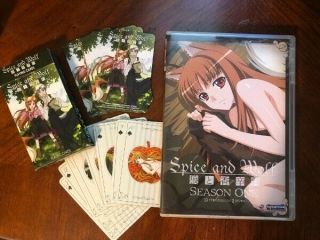 Spice And Wolf Dvd And Limited Edition Deck Of Cards (13 Episode Special)