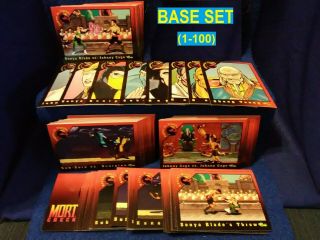 1994 Classic Mortal Kombat I Base Card Set (1 - 100)