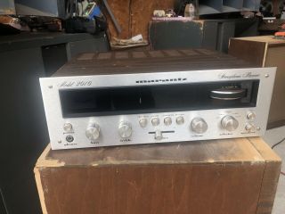 Vintage Marantz 2010 Stereo Receiver w/ LED Upgraded Dial Lamp 2