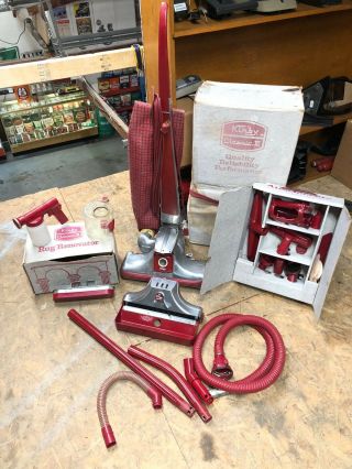 Vintage 1976 Kirby Classic Iii Vacuum Cleaner All Boxes