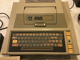 Vintage Atari 400 Home Computer,  with 10 Games 2