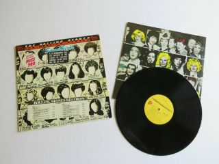 vinyl record album LP COC39108 1978 Rolling Stones Some Girls Radio Miss You DJ 2