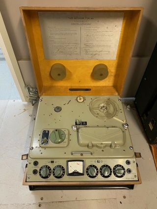 Vintage 1960s Clarke & Smith Tr634 Ferrograph Tape Recorder Reel To Reel