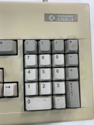 Vintage Commodore Amiga KKQ - E94YC A2000 A2000HD A2500 Keyboard 2