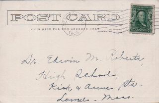 1905 UDB Pike ' s Peak from Ute Pass Midland RR Colorado Sprgs CO Vintage Postcard 2