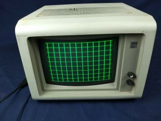 Vintage Ibm 5151 Monochrome Monitor 12 " Personal Computer Display