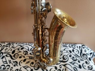 Vintage Conn " Shooting Stars " Alto Saxophone W/ Case