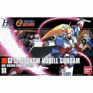 Bandai Hobby 119 Nobel Gundam 1/144 Bandai HGUC Action Figure 2