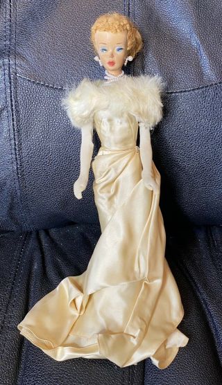 Vintage 1960 4 Blonde Ponytail Barbie W/ Enchanted Evening 983