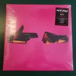Run The Jewels 4 Indie Exclusive Clear & Magenta Colored Vinyl Record Lp