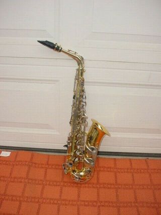 Vintage Yamaha Japan Yas - 23 Alto Saxophone With Case And Accessories
