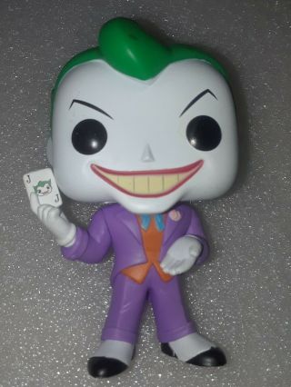 Batman The Animated Series Joker Funko Pop 155 Vinyl Figure Toy Loose 2016