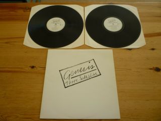 Genesis Three Sides Live Vinyl Double Gatefold Album Lp Record Nr 1st Press