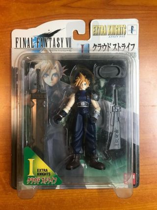 Final Fantasy Vii Ff 7 Cloud Strife Extra Knights Action Figure Bandai